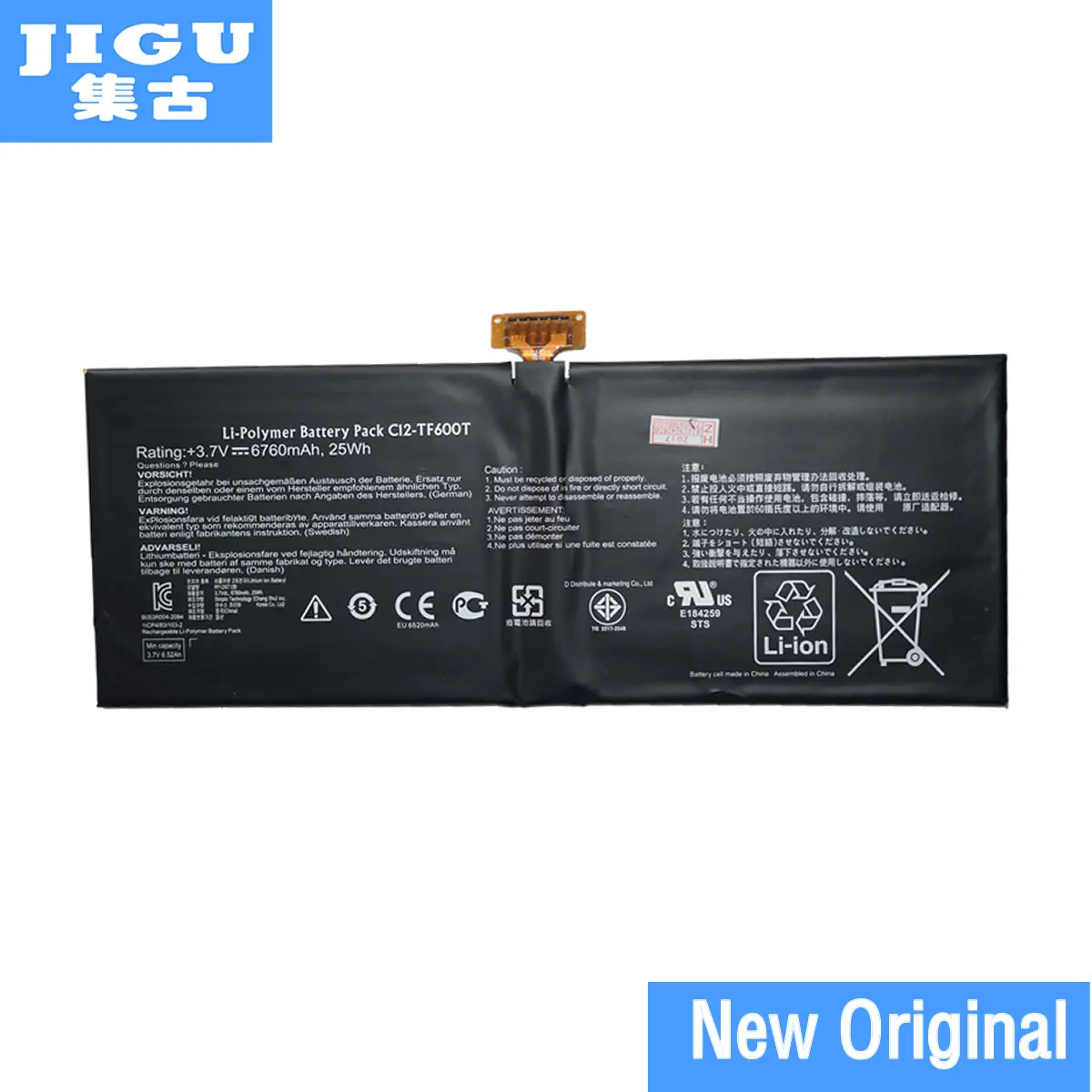 Оригинальная батарея JIGU флэш TF6PSG3 для ASUS VIVO TAB TF600T TF600TG|battery for asus|original asus batteryasus battery