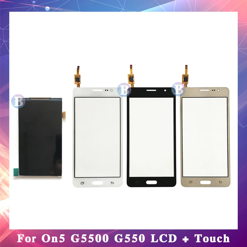 

5.0'' For Samsung Galaxy On5 ON 5 G5500 G550 Lcd Display With Touch Screen Digitizer Sensor High Quality