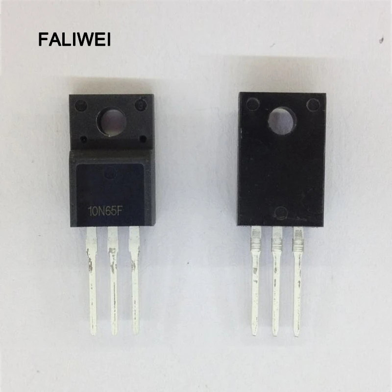 

5PCS/LOT 10N65F-D 10N65F 10N65 TO220F good quality