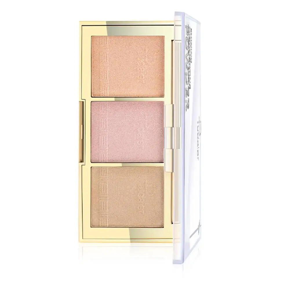 3 цветные жемчужные уход за кожей лица Контурирование пудрой Make Up пигмент из
