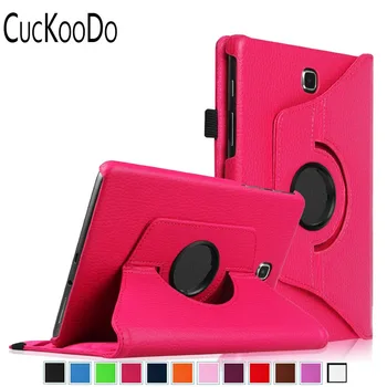

CucKooDo 50Pcs/lot For Samsung Galaxy Tab A 8.0,Premium Vegan Leather 360 Degree Swivel Stand for Tab A 8-inch Tablet SM-T350