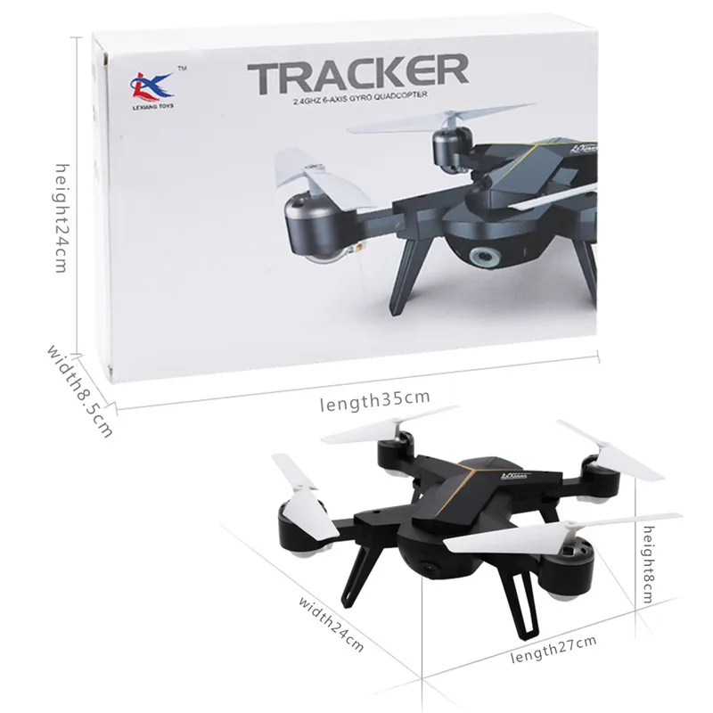 

In Stock LX803 WIFI FPV With Wide Angle HD Camera High Hold Mode Foldable Arm RC Quadcopter RTF VS VISUO XS809HW JJRC H37 Drone