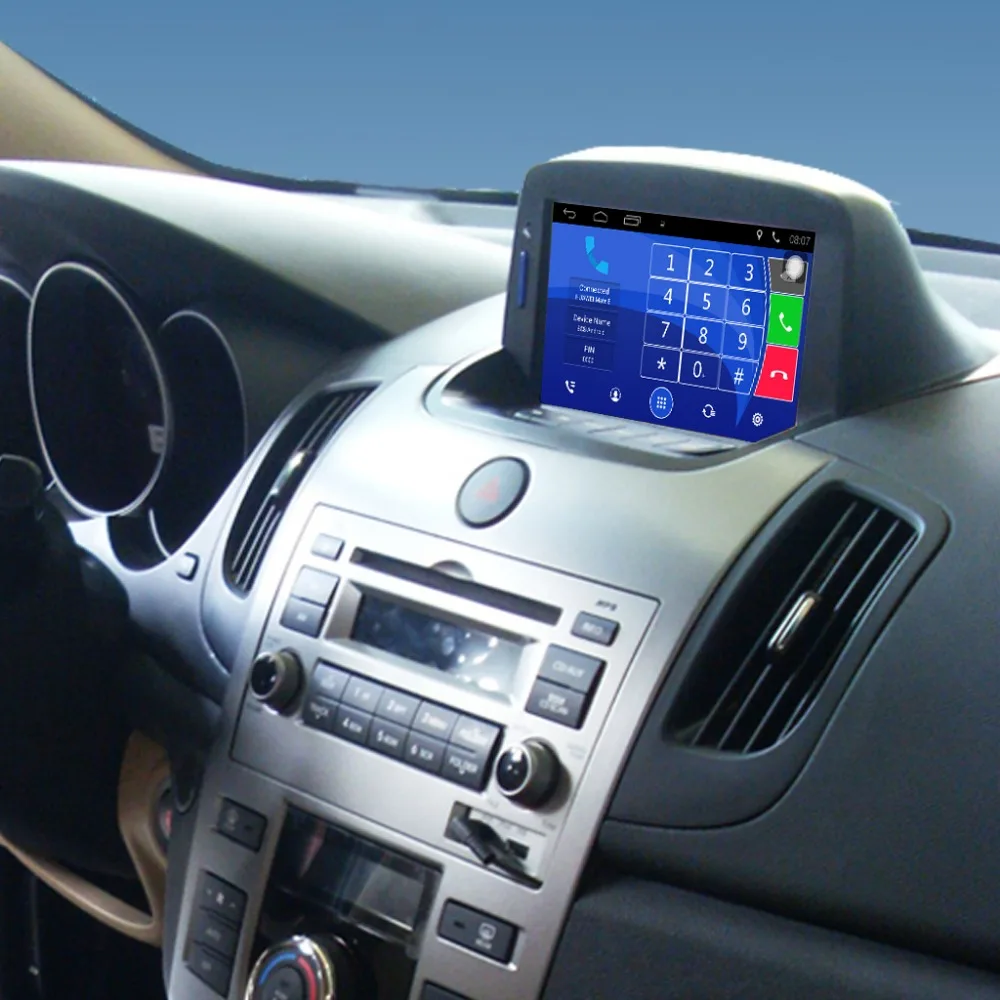 Обновленный Android 7,1 автомобильный радиоплеер подходит для KIA Forte автомобильный видеоплеер встроенный WiFi gps навигация Bluetooth