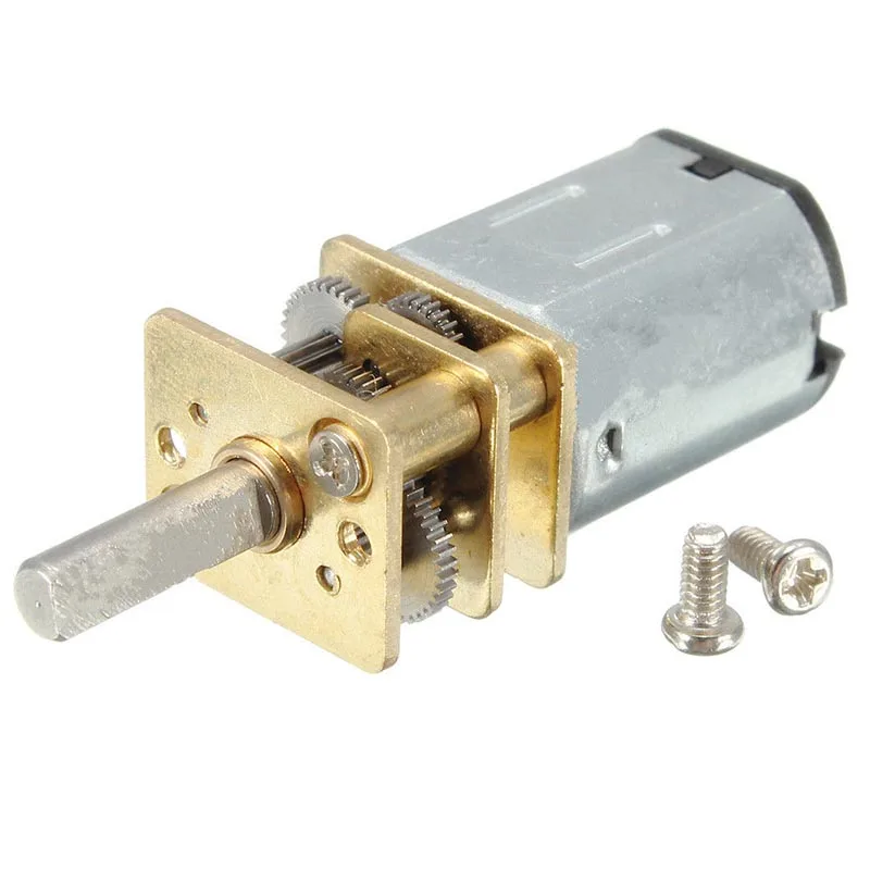 

DC 12V 300RPM Mini Metal Gear Motor with Gearwheel N20 3mm Shaft Diameter Reduction Gear Motor High Torque Motor