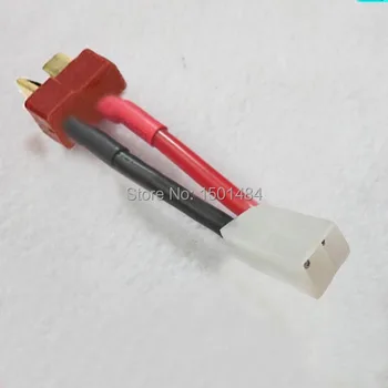 

T plug male to Big Tamiya female Adapter Converter cable 100mm for RC Lipo Battery
