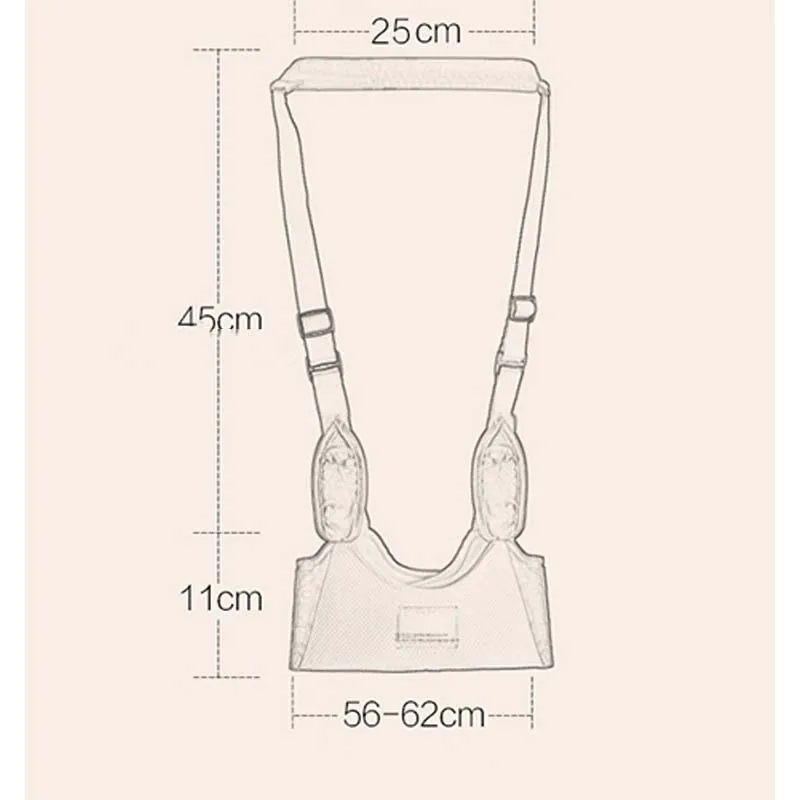 Новые Ходунки для малышей, Обучающие ходьбе, небьющиеся доспехи, защита, помощник по безопасности, Тяговый ремень, плечевой ремень для младенцев