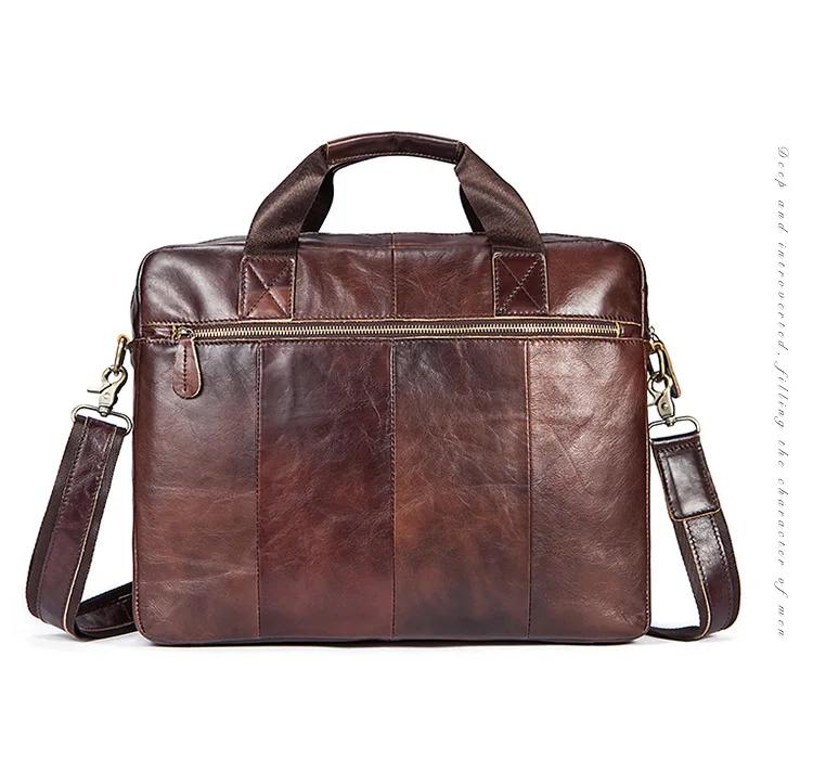 Genuine Leather Bag Men Briefcase Leather Laptop Computer Bag Office Business Handbag Coffee Messenger Bag Bolso Hombre Maleta Genuine Leather Bag Men Briefcase Leather Laptop Computer Bag Office Business Handbag Coffee Messenger Bag Bolso Hombre Maleta
