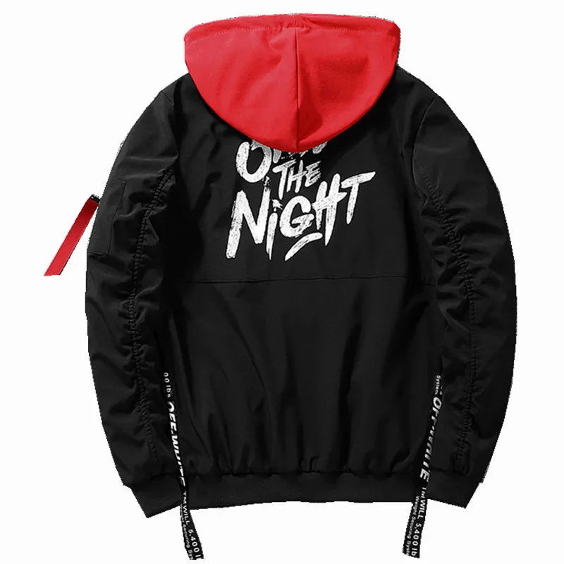 USA Bomber Men Jacket Coat Hip Hop Air Pilot Hooded MA-1 Women Men Streetwear Bomb Baseball Jackets