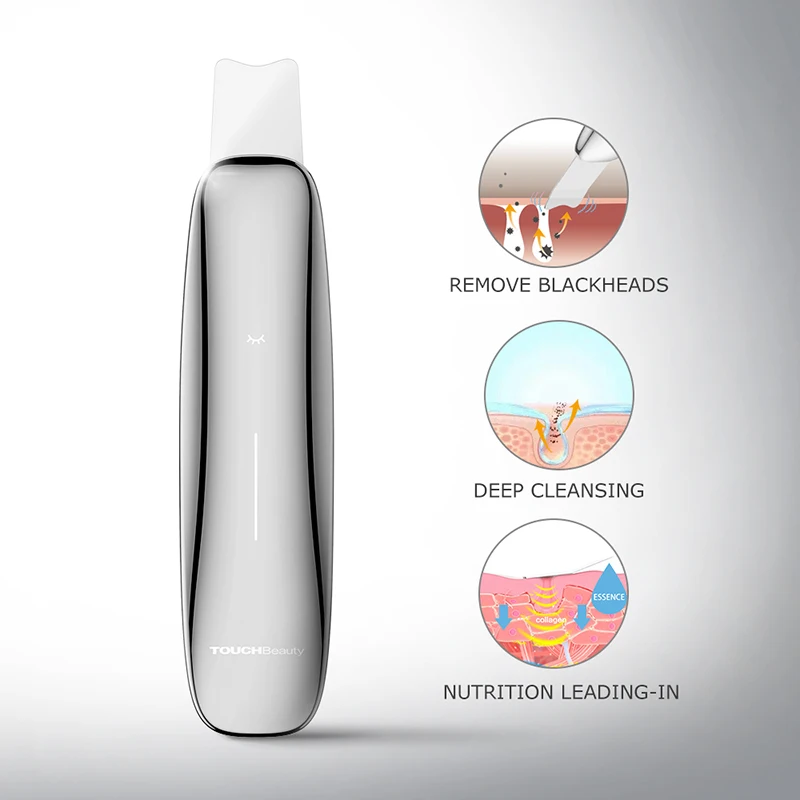 

Skin Scrubber Blackhead Remover Comedone Extractor Pore Cleaner Removal Kit Facial Skin Exfoliator Facial Lifting Tool