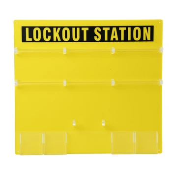 

Lockey 36-Lock Large Lockout Station Customized Factory Safety Advanced Lock out with Padlock