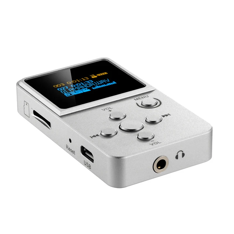 MP3 плеер XDUOO X2 Профессиональный HIFI MP3 музыкальный плеер с OLED экраном Поддержка MP3 WMA APE FLAC WAV формат TF карта