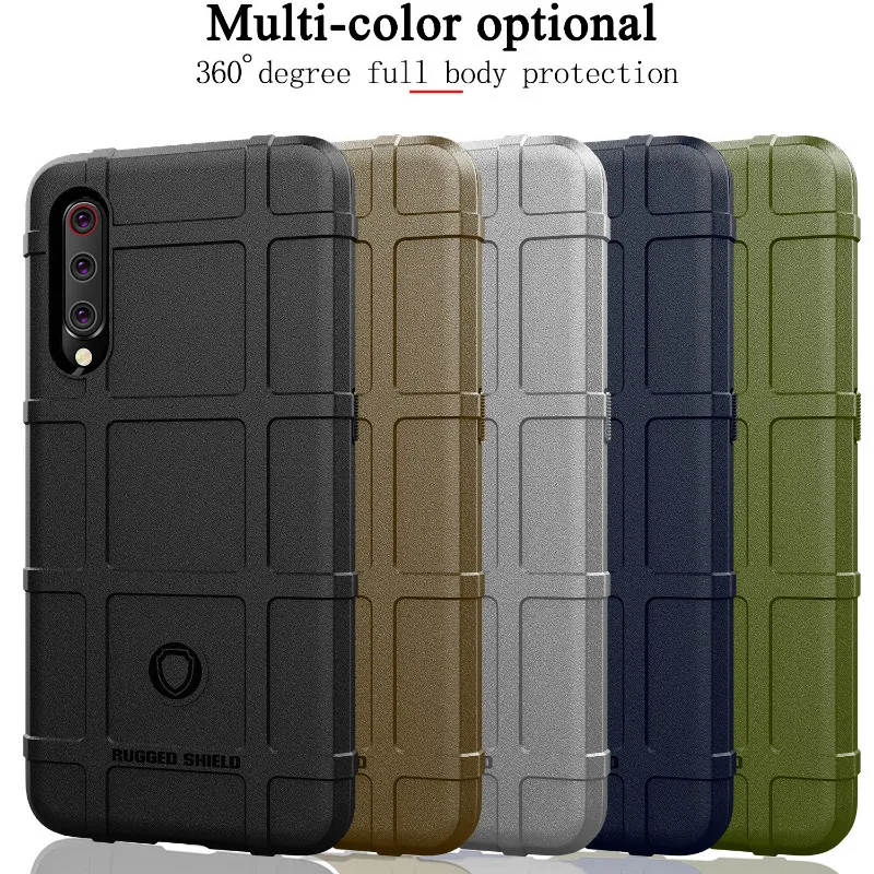 

For Pocophone F1 Carbon Fiber Shield Phone Case For Xiaomi Redmi A2 Lite 6X 8 SE Lite Note 5 Plus 6 6A 7 Pro Rubber Back Cover