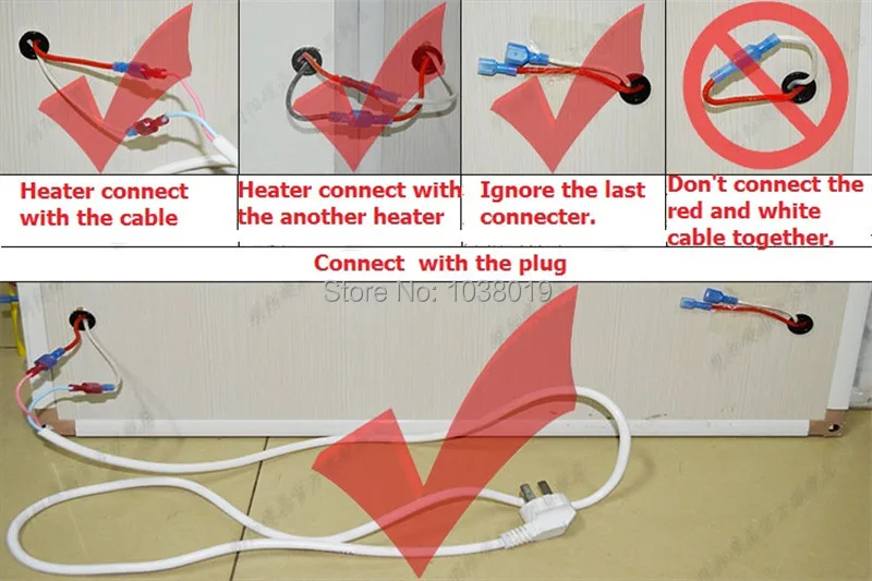 YC2-4, 2 шт./партия, 60*100 см, 500WX2 = 1000 Вт,, высокое качество, теплые стены, Дальний инфракрасный обогреватель, углеродный кристалл нагреватель панели