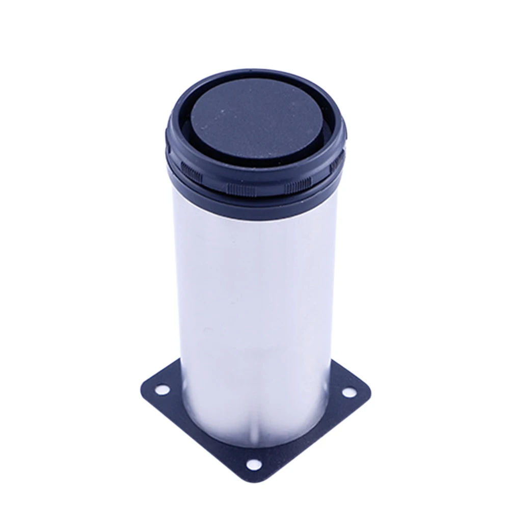 

4pcs Cabinet Metal Legs Adjustable Stainless Steel Kitchen Feet Round Stand LAD-sale