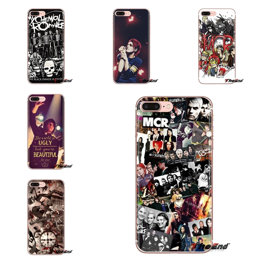 

For Huawei Mate Honor 4C 5C 5X 6X 7 7A 7C 8 9 10 8C 8X 20 Lite Pro Soft Transparent Cases Covers Gerard Way My Chemical Romance