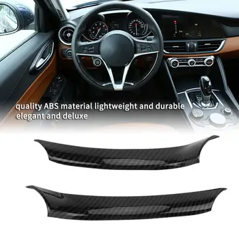 

Car Interior Steering Wheel Decorative Decor Cover Trim for Alfa Romeo Stelvio/Giulia