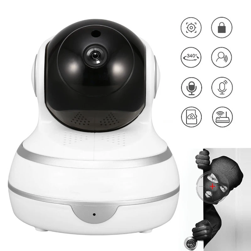 

1080p 2.0mp IP Wifi Camera CCTV Security Home Motion Detection Tracing Recording Night Vision Support for Google Home Alexa