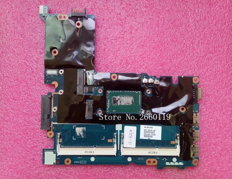 

Laptop motherboard for 430 768216-601 768216-001 i5-4210U,Fully tested