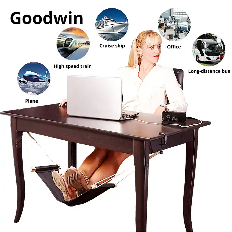 Foot Rest Desk Feet Hammock Hanging Deck Office Foot Rest Desk Feet Hammock