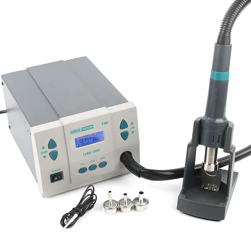 Quick 881D Hot Air Desoldering Rework Station for circuit board BGA repairing