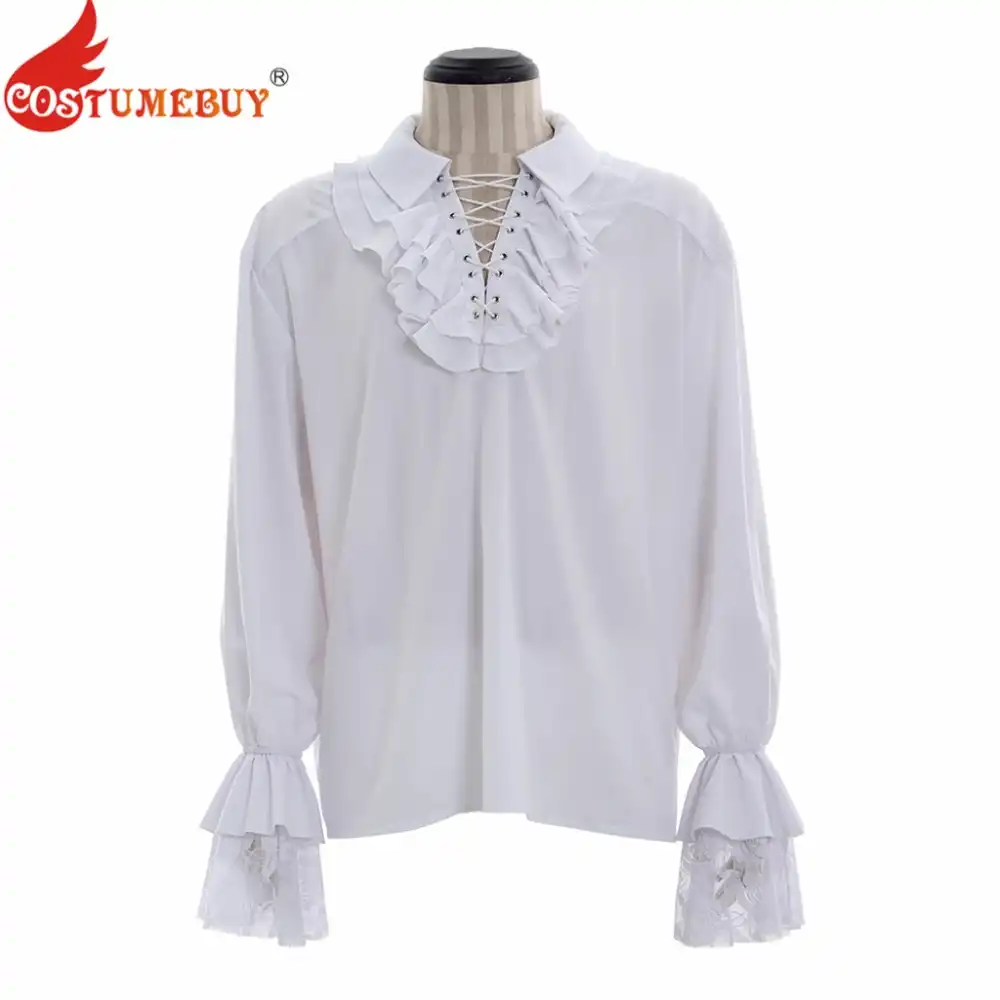 vampire ruffle shirt