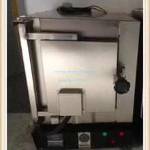 220 V производство ювелирных изделий 6 фляг восковой съемной печи выгорания печи