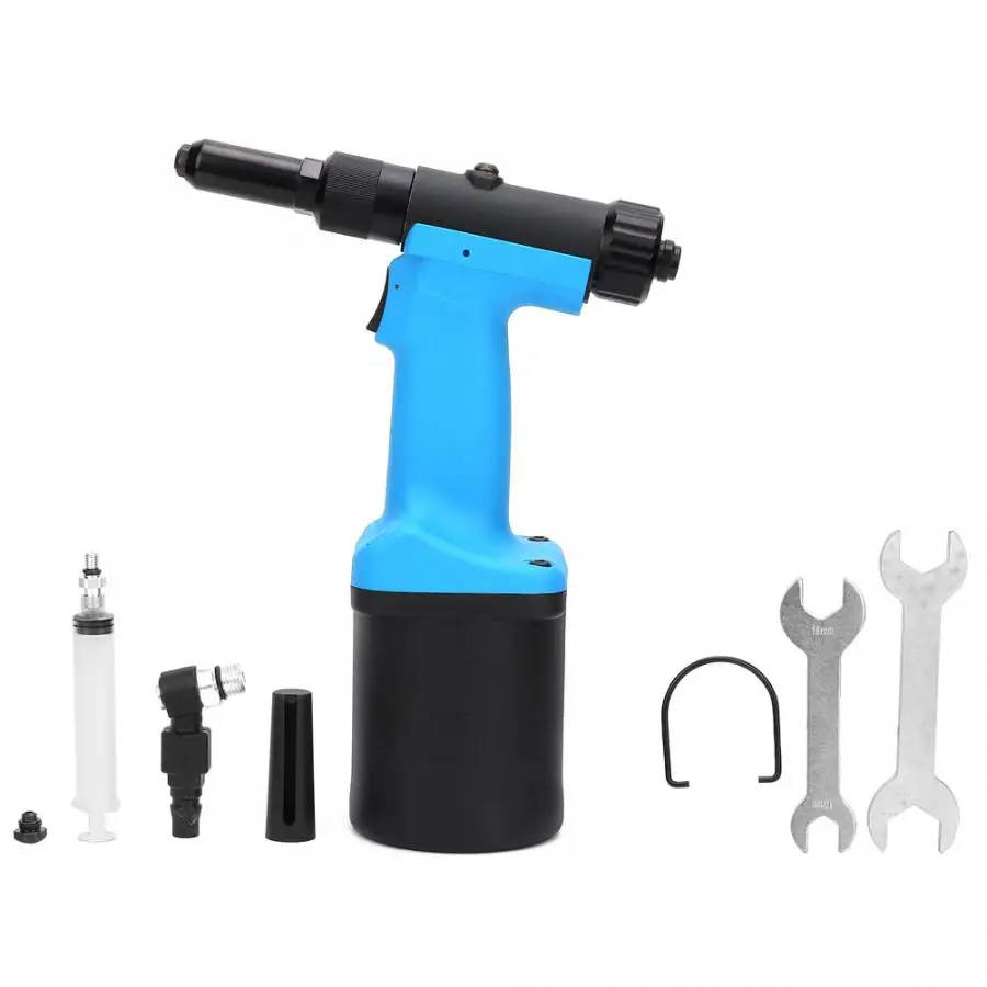 

Nail Gun 7201M Industrial Pneumatic Rivet Gun Air Riveter Nut Gun Riveting Tool 3.2, 4.0, 4.8mm Range
