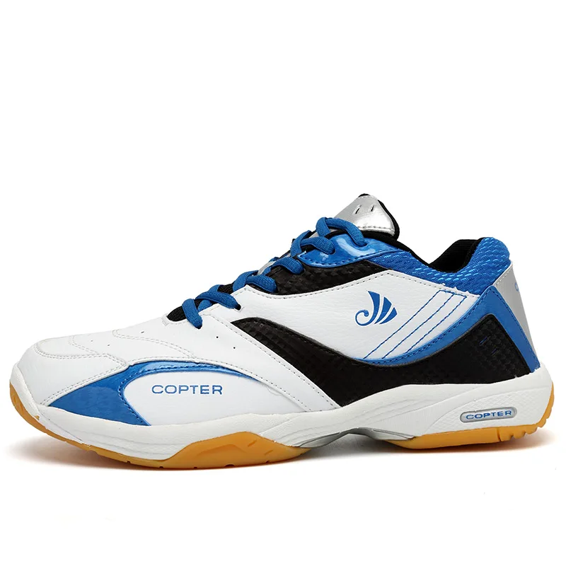 Профессиональный Для мужчин бадминтон обувь мужские кроссовки 9908 Для мужчин бадминтон обувь дышащая мужская Спортивная подготовка на открытом воздухе атлетика Спорт 45 - Цвет: Синий