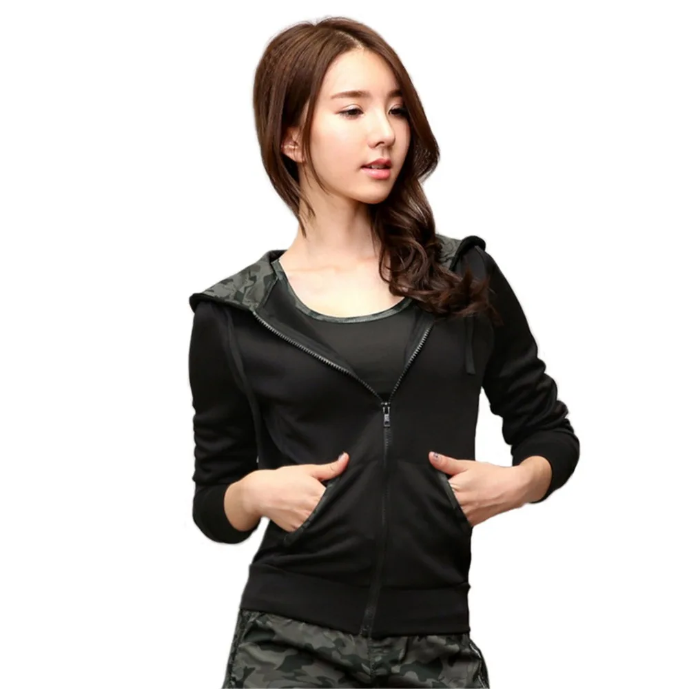 black yoga jacket