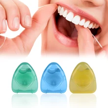 1 шт. 50 м микро воск мятный вкус зубная нить межзубная палочка для чистки зубов зубные зубы гигиена ротовой полости провода