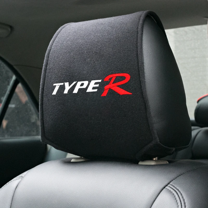 

Hot car headrest cover fit for Honda TYPER Civic XR-V HR-V Accord Car Seat Cover