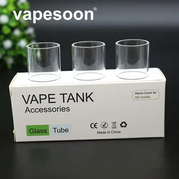 

VapeSoon Replacement Glass Tube For Desire Mad Dog RDTA 7ML TANK 3PCS