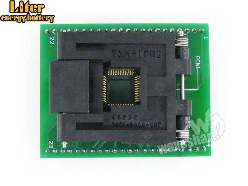 

QFP44 TQFP44 FQFP44 to DIP44 Adapter IC51-0444-467 IC Test Socket Programming Adapter