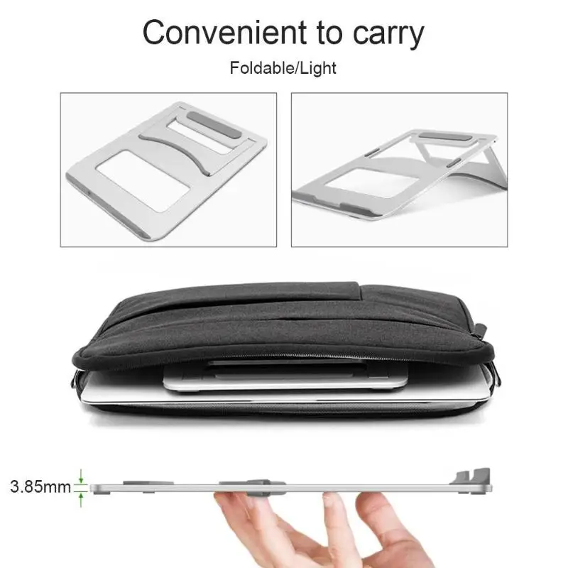 Multi Function Design Desktop Laptop Cooling Holder Foldable Aluminum Alloy Dock Stand Metal Bracket Support for Macbook Multi Function Design Desktop Laptop Cooling Holder Foldable Aluminum Alloy Dock Stand Metal Bracket Support for Macbook