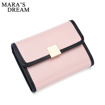 

Mara's Dream Fashion Women Wallet Brand Designer PU Leather Female Wallet Small Card Holder Hasp Coin Pocket Ladies Short Purses
