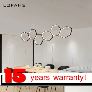 

LOFAHS Modern Led Pendant Lights For Dining Room Bar Kitchen Aluminum Hanging Led Pendant Lamp Fixture luminarias abajour