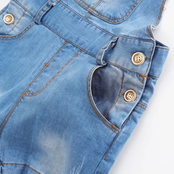 Chumhey 9M-4T Baby Rompers summer Boys Girls Shorts Jeans Babe Overalls Infant Clothes Kids Jumpsuit Child Clothing 12 M 2 Years 5