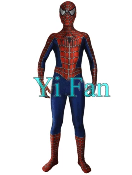 

Hot Sale Raimi Spiderman Costume 3D Print Fullbody Halloween Cosplay Suit Spiderman Costume Custom Made
