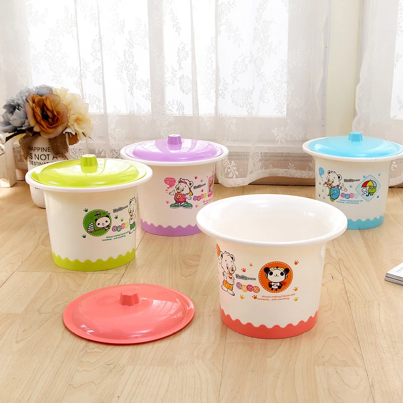 

New Arrives Baby Children Toilet Plastic Urinal Infant Potty Toilet Thickened Stool Portable Multifunctional Children Spittoon