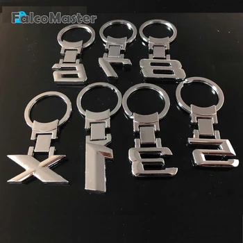 

Creative Digital Car Keychains Key Chain Keyring For BMW Pendant 4S Shop Promotional Gifts