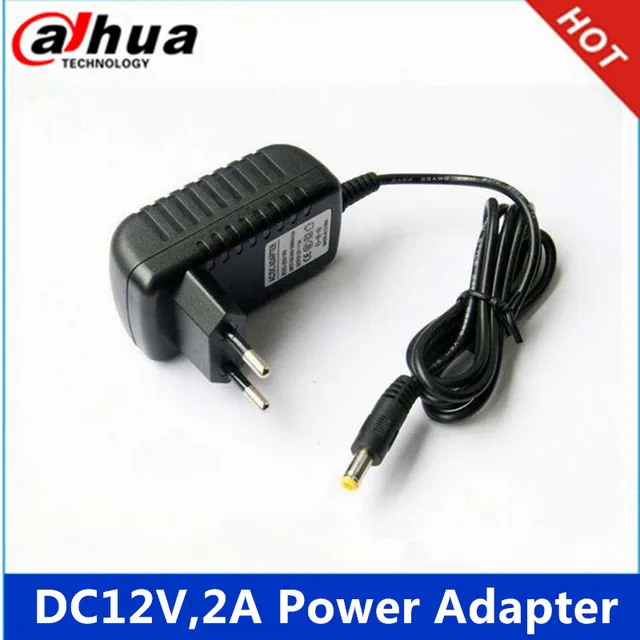 DC12V 2A Eu plug Adapter power supply dahua ip camera Hikvision ip