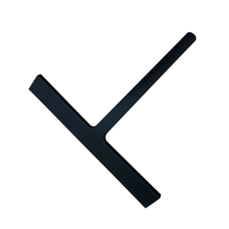 Black Silicone Bathroom Kitchen Car Glass Scratch Cleaner Flat Window Glass Shower Wiper - Цвет: Black