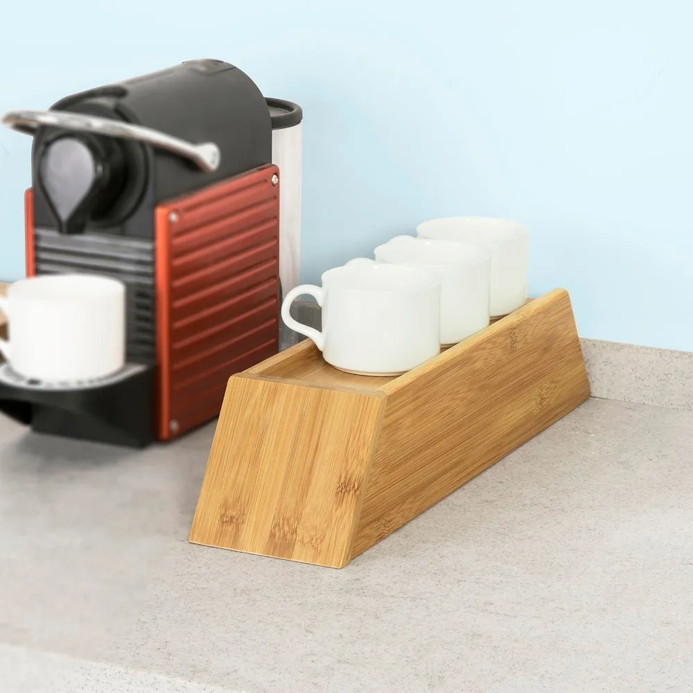 SoBuy FRG259-N, Coffee Pod Capsule Teabags Box Holder Organizer, Bamboo Storage Drawer SoBuy FRG259-N, Coffee Pod Capsule Teabags Box Holder Organizer, Bamboo Storage Drawer