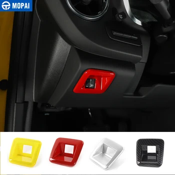 

MOPAI Car Headlight Up Down Controls Switch Decoration Cover Stickers for Chevrolet Camaro 2017 Up Car Accessories Styling