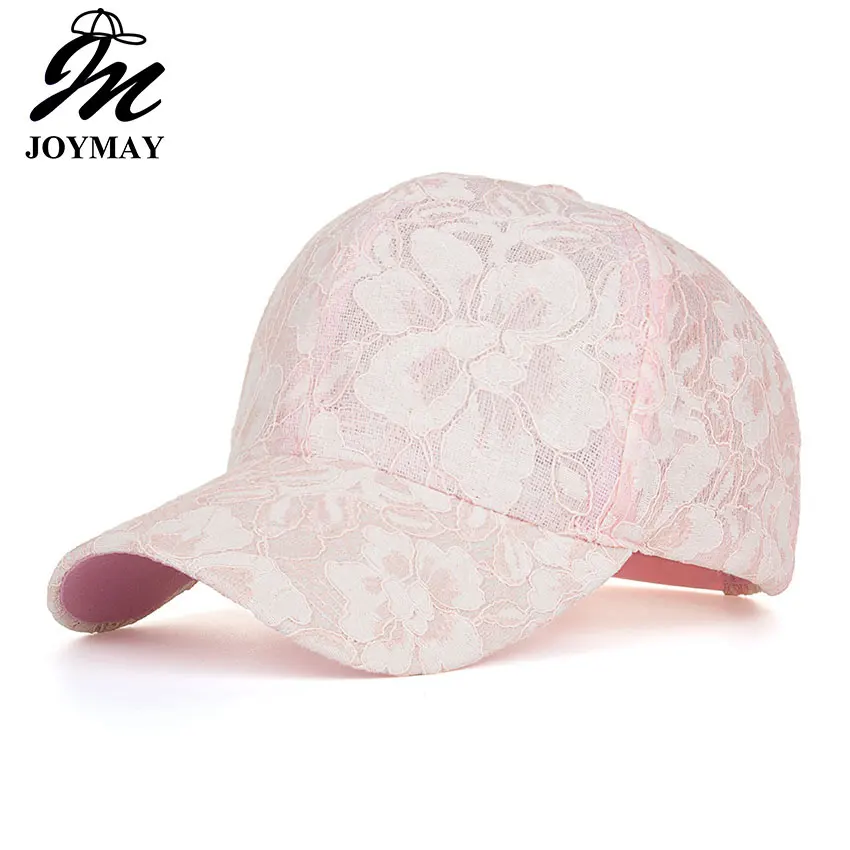 JOYMAY جديد وصول عالية الجودة الصيف أزياء snapback قبعة الدانتيل الجاكار للنساء قبعة بيسبول B431