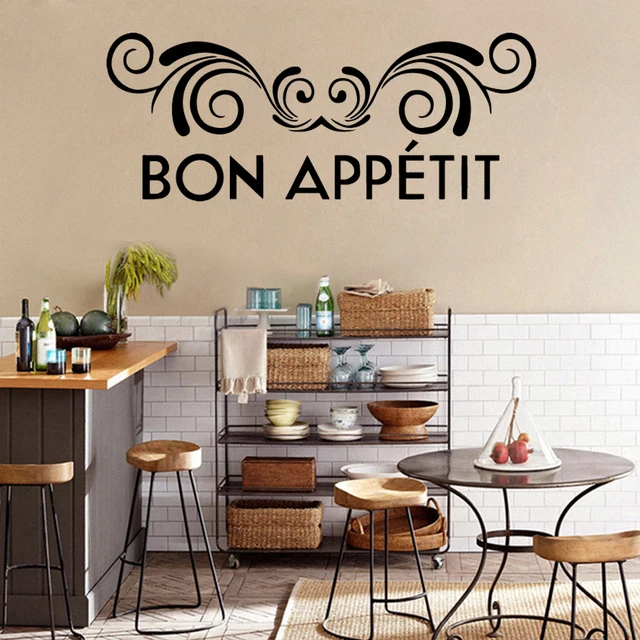 Best Price Bon Appetit Quote Wall Sticker French Diy Vinyl Waterproof Wallpaper For Kitchen Wall Art Home Decor Dining Room Decoration Best Price Bon Appetit Quote Wall Sticker French Diy Vinyl Waterproof Wallpaper For Kitchen Wall Art Home Decor Dining Room Decoration