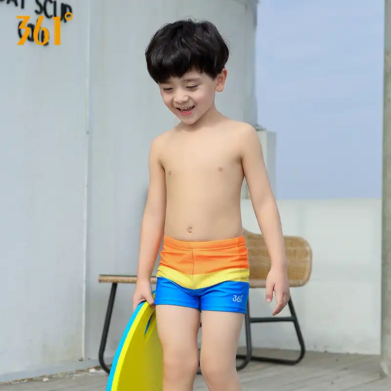 boys black swimming trunks