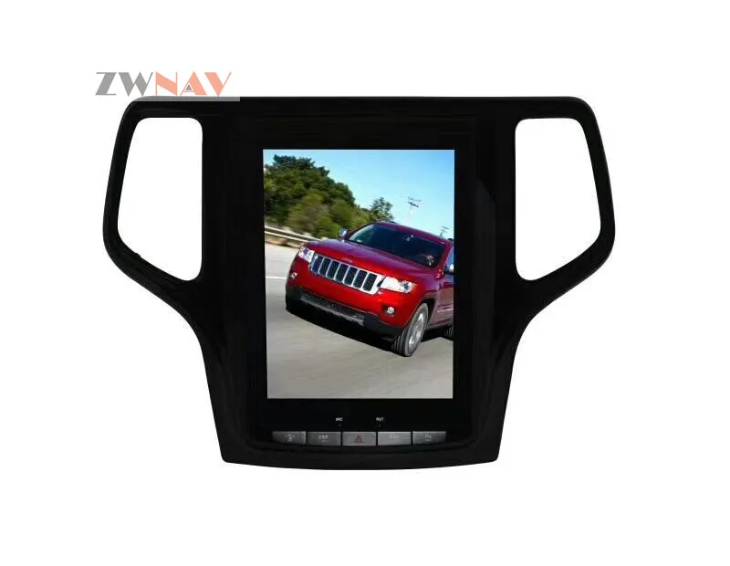 Excellent ZWNAV Tesla style Screen Newest Android 6.0 64+2GB Car Radio GPS Navigation Head Unit For Jeep Grand Cherokee 2014-2018 3
