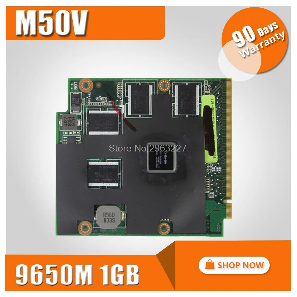 Graphic Card For ASUS Free bios M50V M50VM M50VC M50VN X57 notebook G96