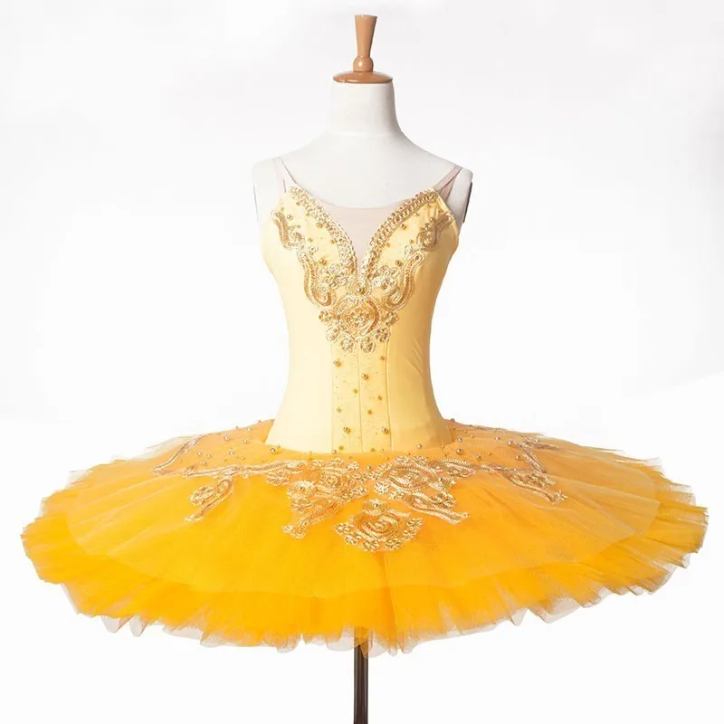 yellow ballet tutu dress